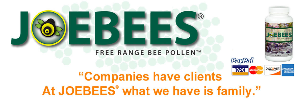 Joebees® 100% Natural Bee Pollen